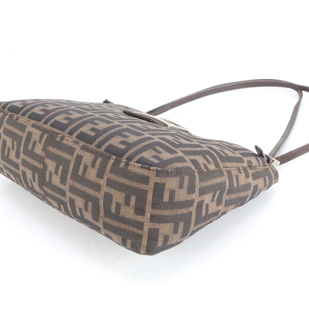 美品 フェンディ ズッカ マンマ バゲット バケット 26728 レザー