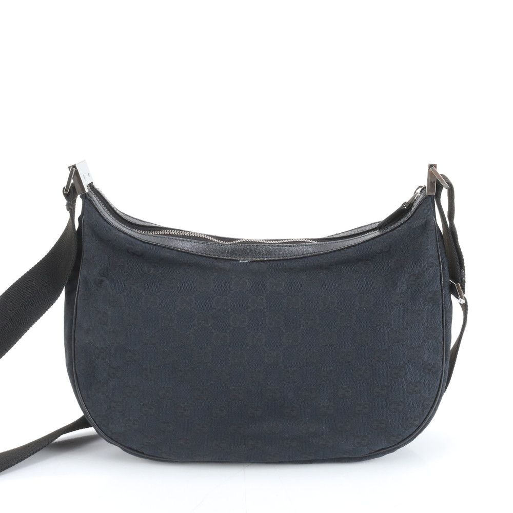 グッチ GG キャンバス 122790 レザー ショルダーバッグ 斜め掛け