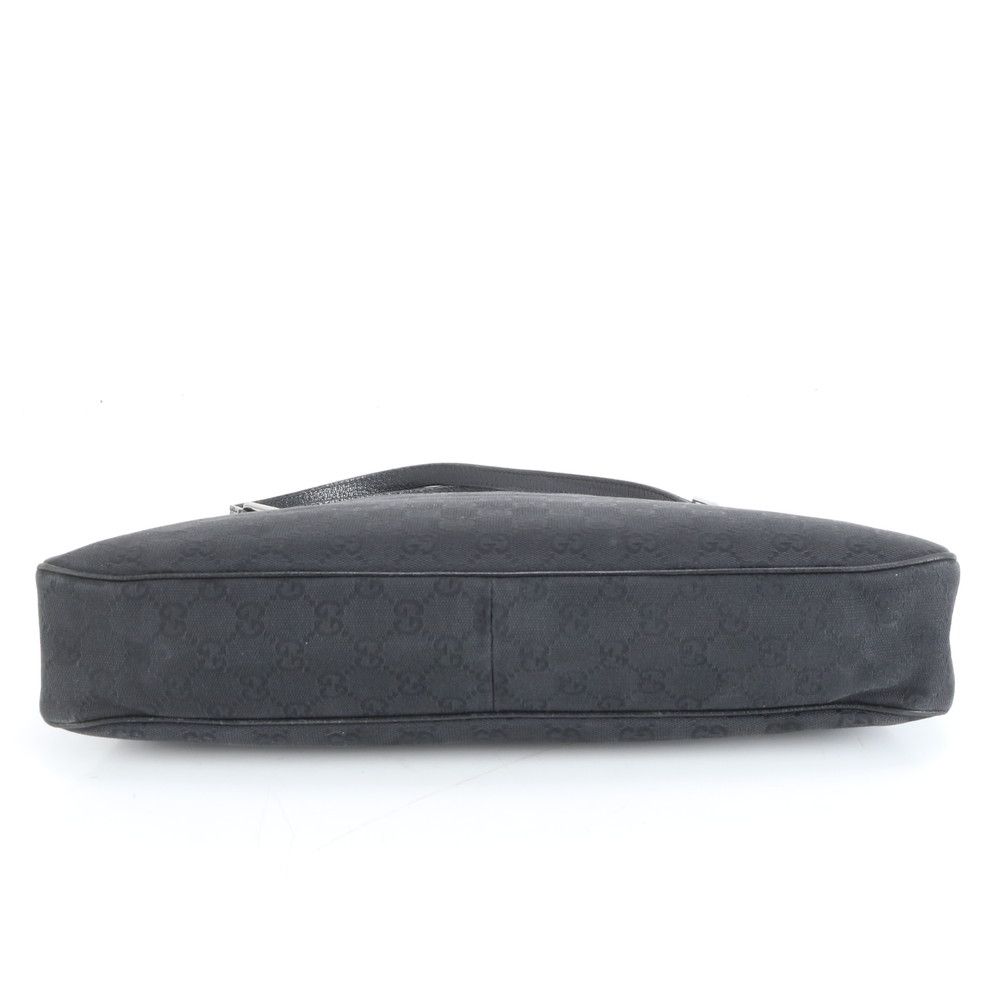 美品 グッチ GG キャンバス エクリプス 121023 レザー トート バッグ