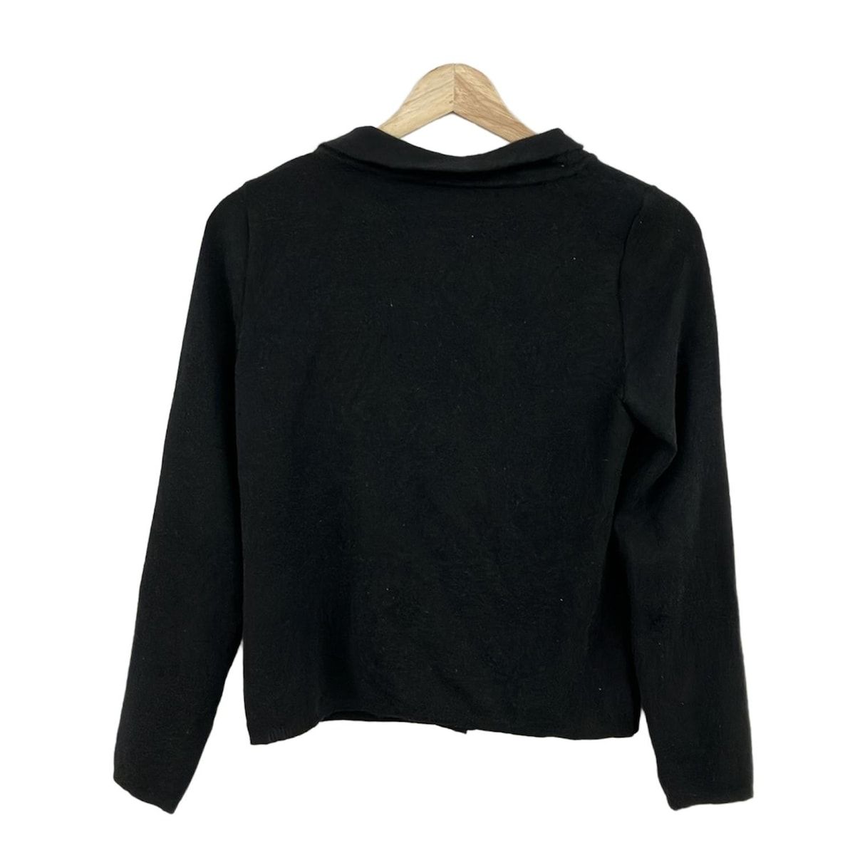 フォクシー ニット カーディガン 黒 ブラック 38 M FOXEY(フォクシー) カーディガン サイズ38 M レディース - 36686 黒