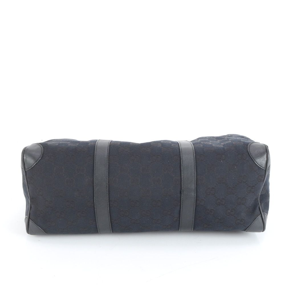 美品 グッチ GG キャンバス 000 0846 レザー トート バッグ ミニ