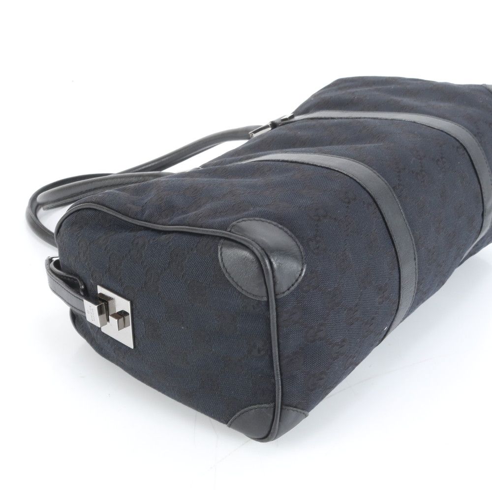 美品 グッチ GG キャンバス 000 0846 レザー トート バッグ ミニ