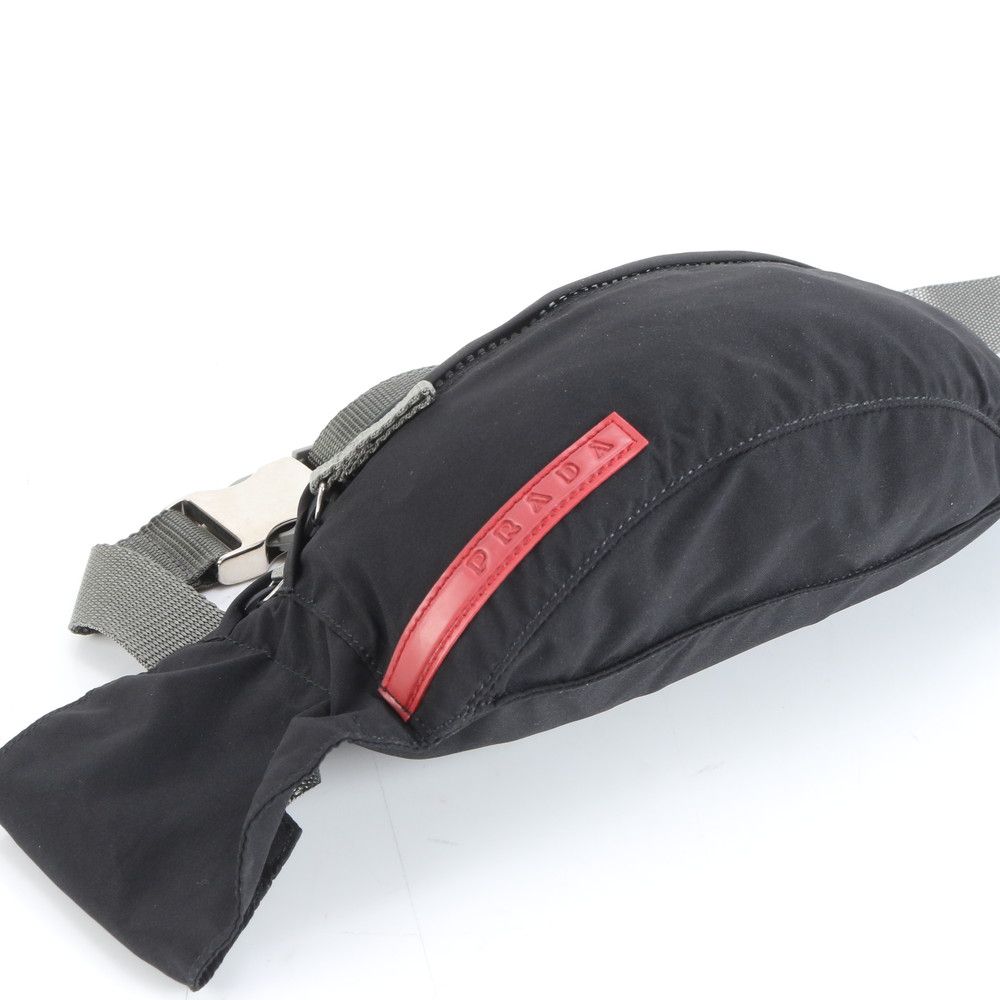 極美品 プラダ スポーツ 4VA125 ウエスト バッグ ウエストポーチ