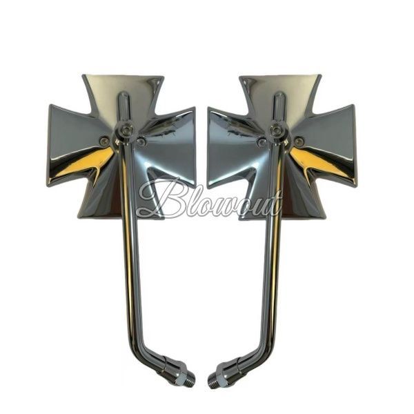 ハーレー アイアンクロス ミラー ツーリング スポーツスター ダイナ