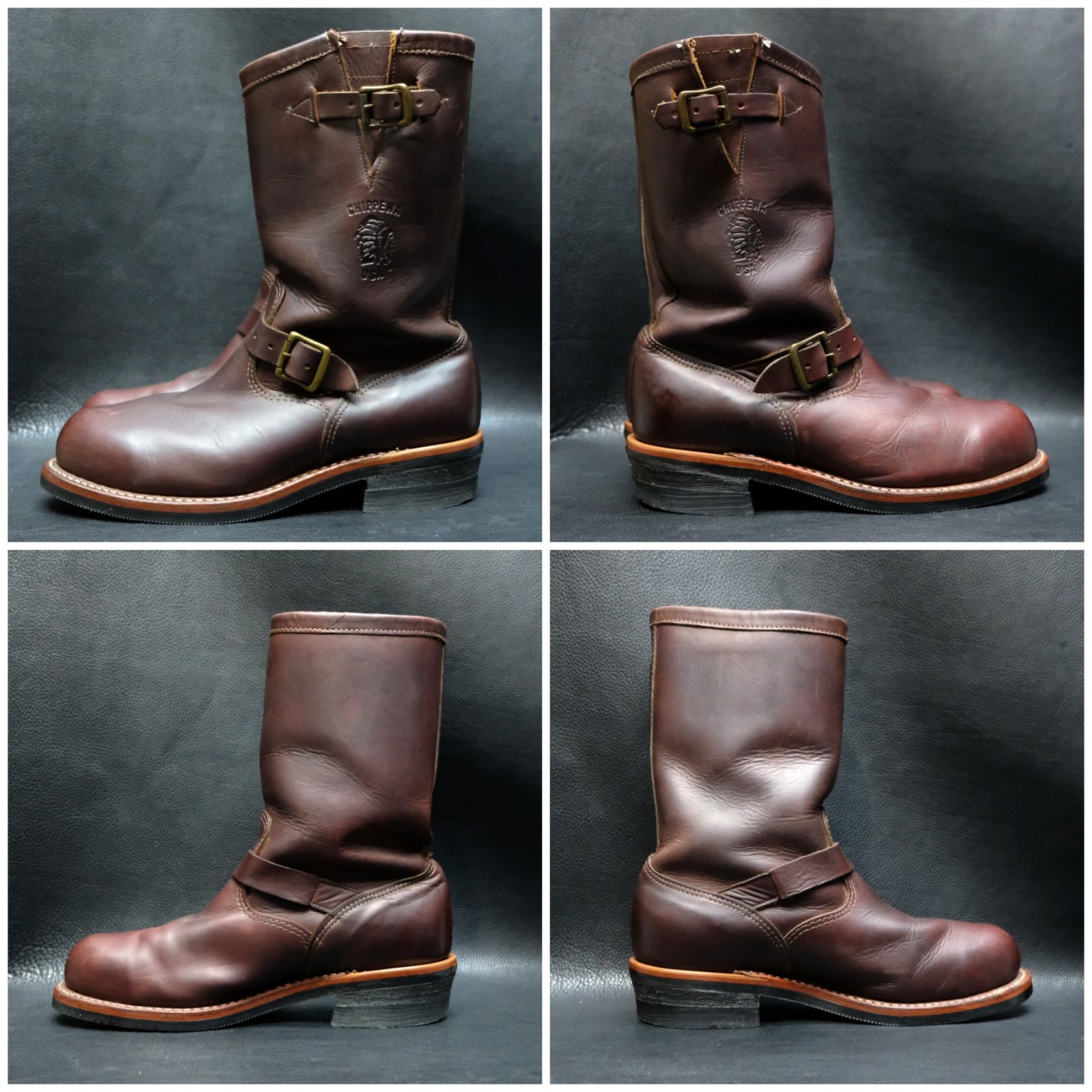 Chippewa 91068 エンジニアブーツ　7E USA製 CHIPPEWA 91068 エンジニアブーツ 11インチハイト コードバン