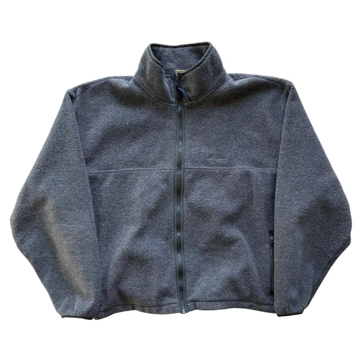 90s LL Bean フリース ジップアップ グレー
