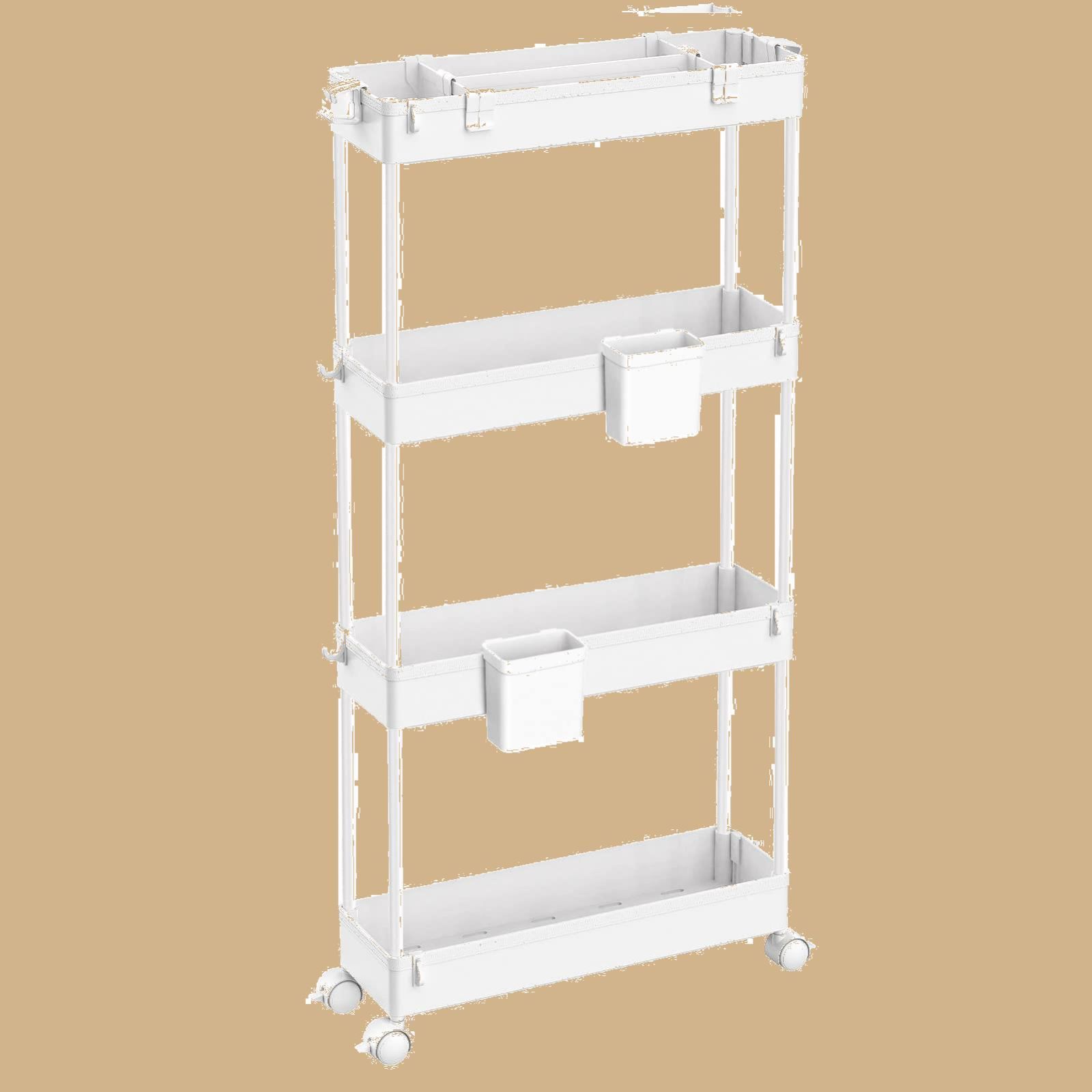 在庫処分】SPACEKEEPER キッチンワゴン 隙間収納 スリム 13cm 収納