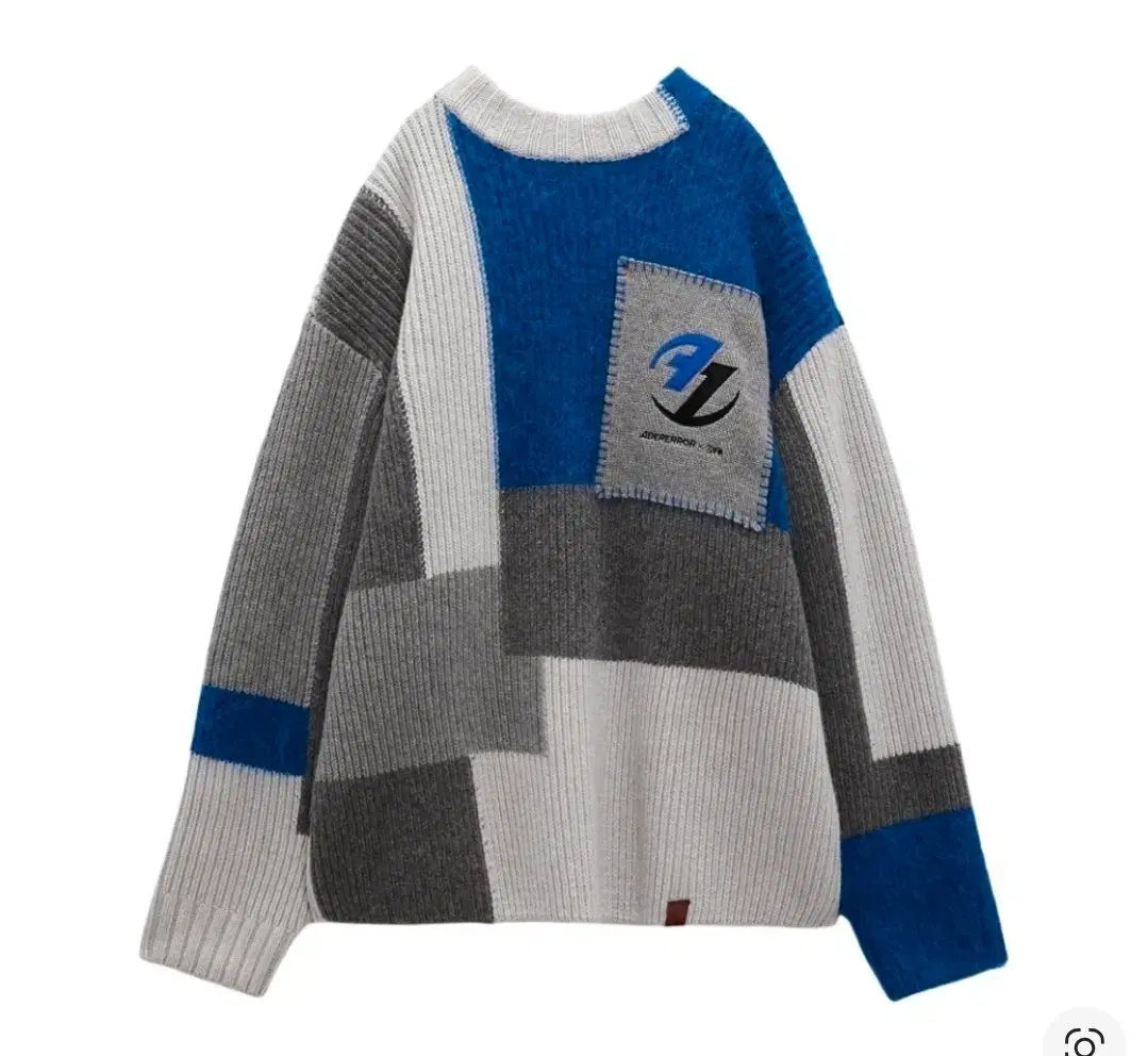 zara × ader error パッチワークオーバーサイズニット ZARA x ADER 