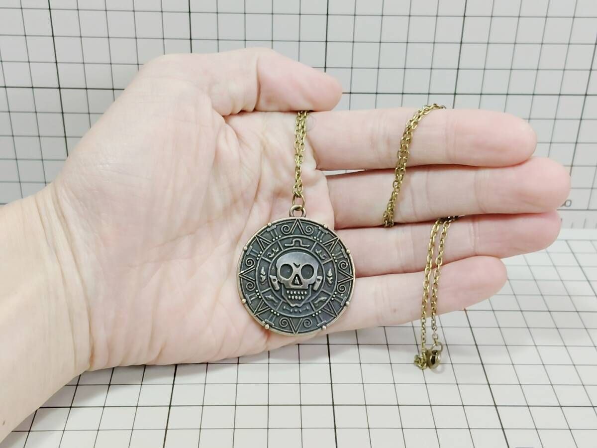 ネックレス アステカの金貨 （パイレーツ・オブ・カリビアン:ジョニー