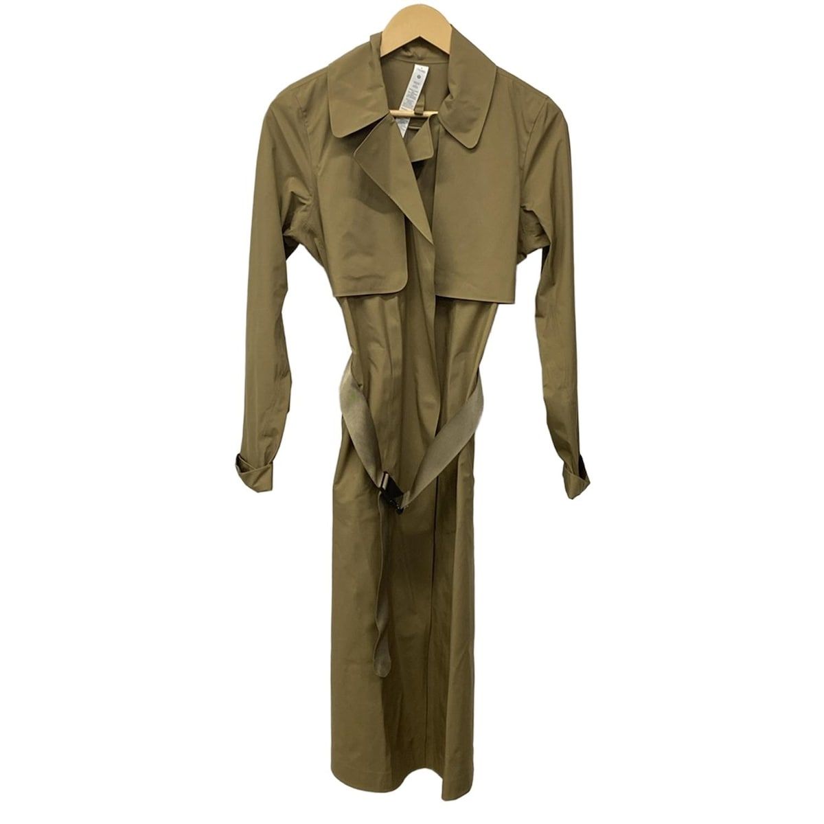 lululemon(ルルレモン) コート サイズ4 XL レディース美品 - カーキ