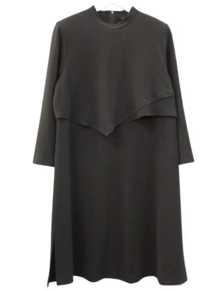 詩仙堂•ヒトシタムラ•BY HITOSHI•ロングワンピース•縮緬•ちりめん シセンドウ 詩仙堂 HITOSHI TAMURA ちりめん 縮緬 レイヤード