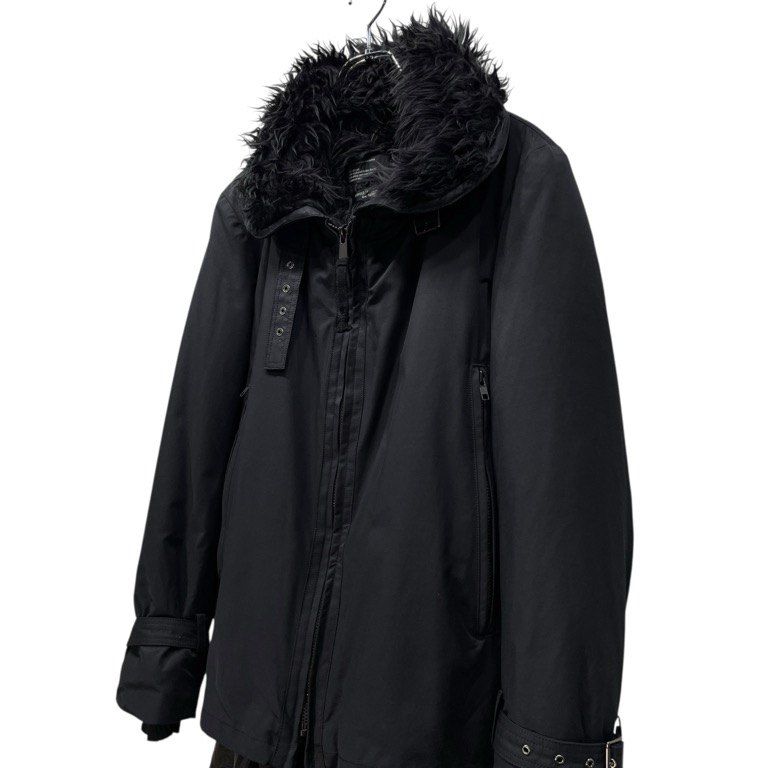 nude : masahiko maruyama コットンナイロンファーライニングモッズ