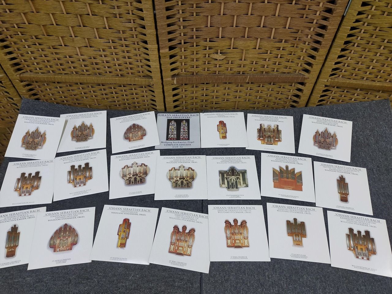 J.S.バッハ オルガン作品全集 20CD BOX Wolfgang Stockmeier Das