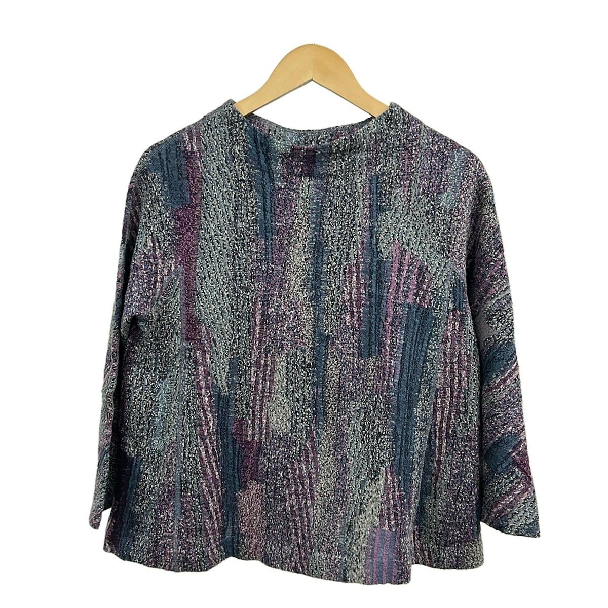 ヨーガンレール　マルチカラー ニット JURGEN LEHL(ヨーガンレール) 長袖セーター サイズM レディース美品