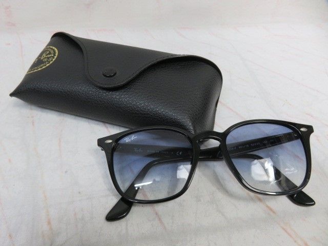 中古】ｹｰｽ付 Ray-Ban ﾚｲﾊﾞﾝ ｻﾝｸﾞﾗｽ ﾌﾞﾗｯｸ 52-20 991895427 - メルカリ