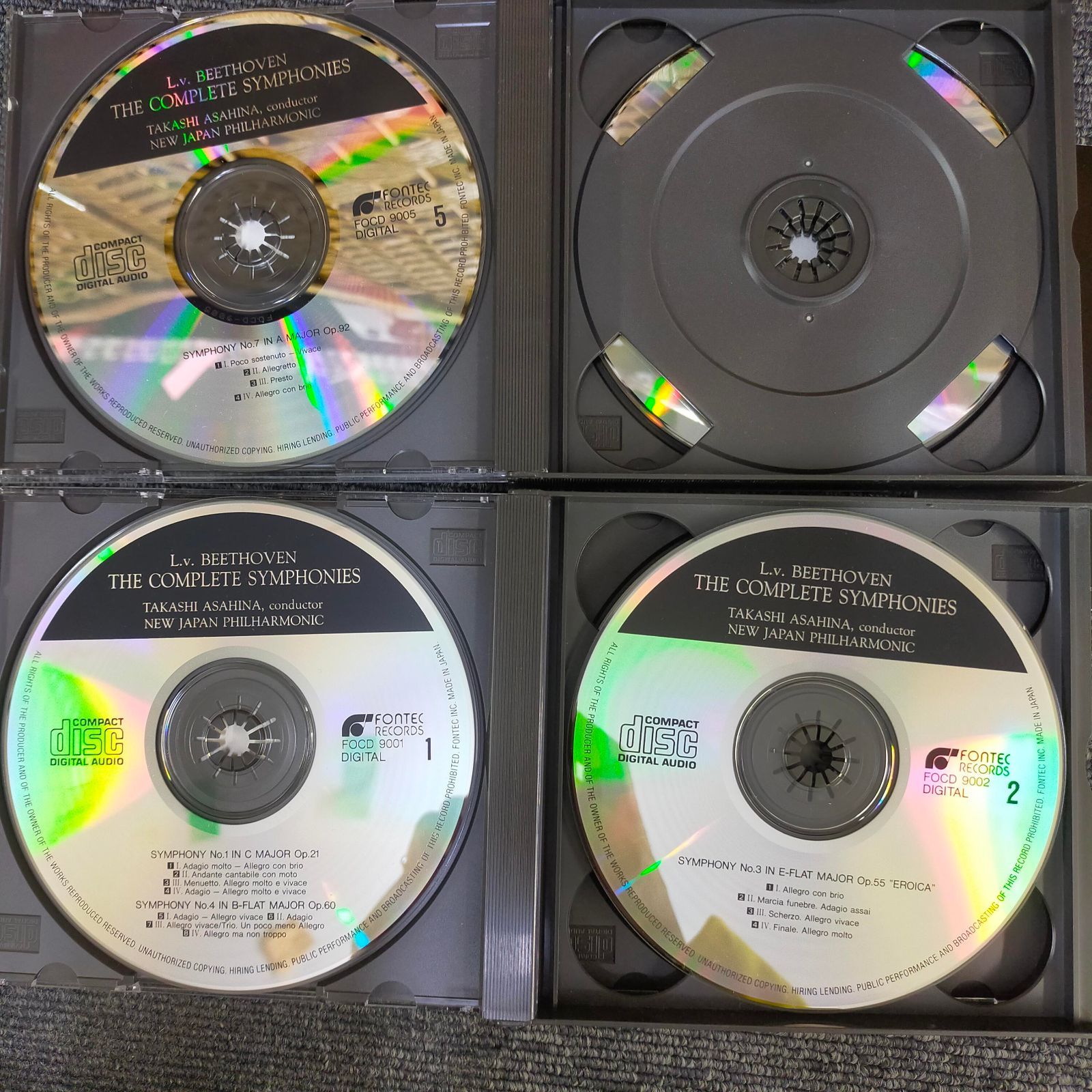 ベートーヴェン交響曲全集 朝比奈隆 (アーティスト), 豊田喜代美(S