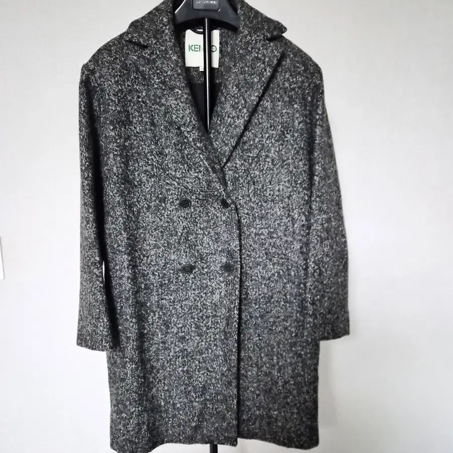 KENZO 34 55 ダブルブレスト ウール ロングコート W-コート-149 - メルカリ