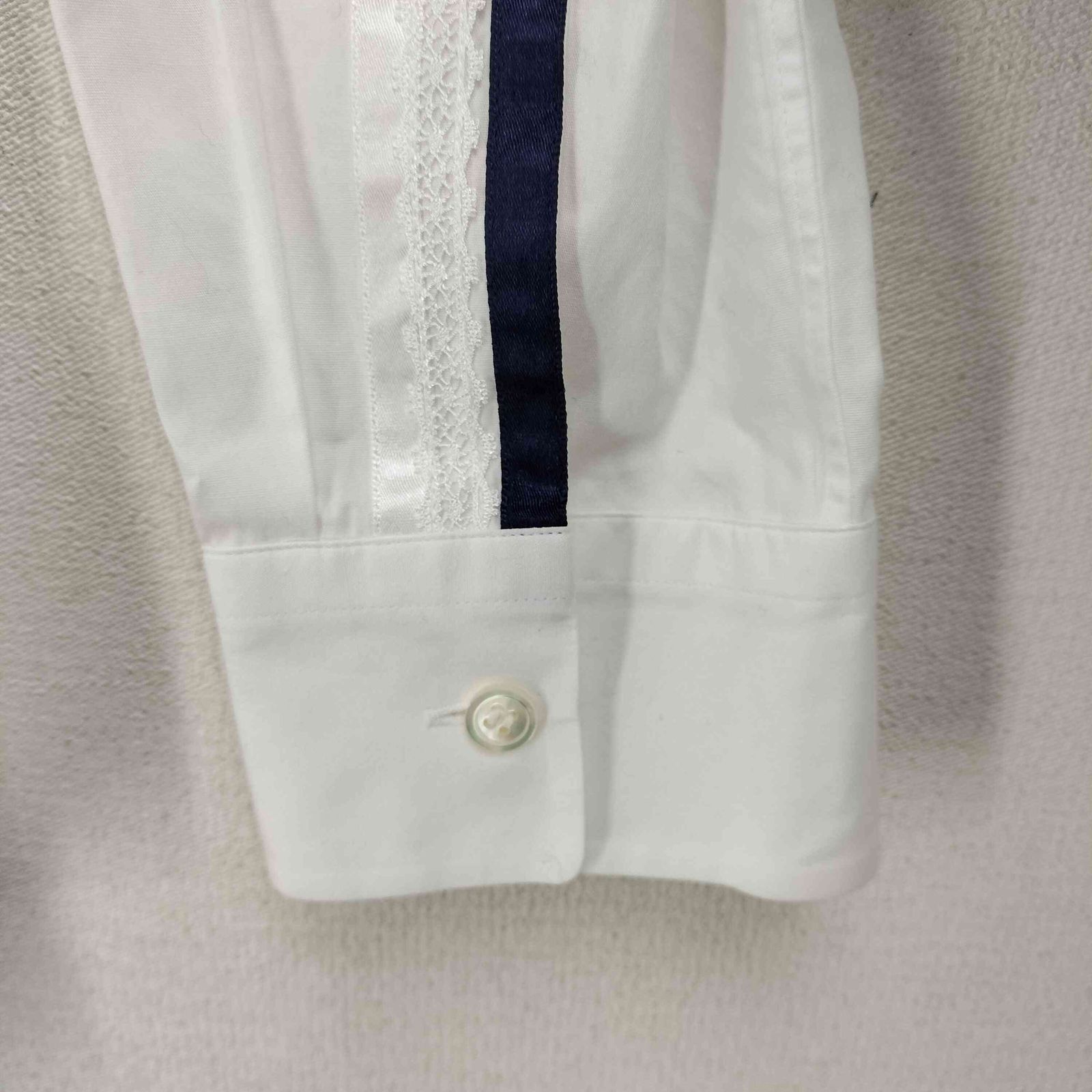 トリココムデギャルソン tricot COMME des GARCONS 丸襟 サイドレース