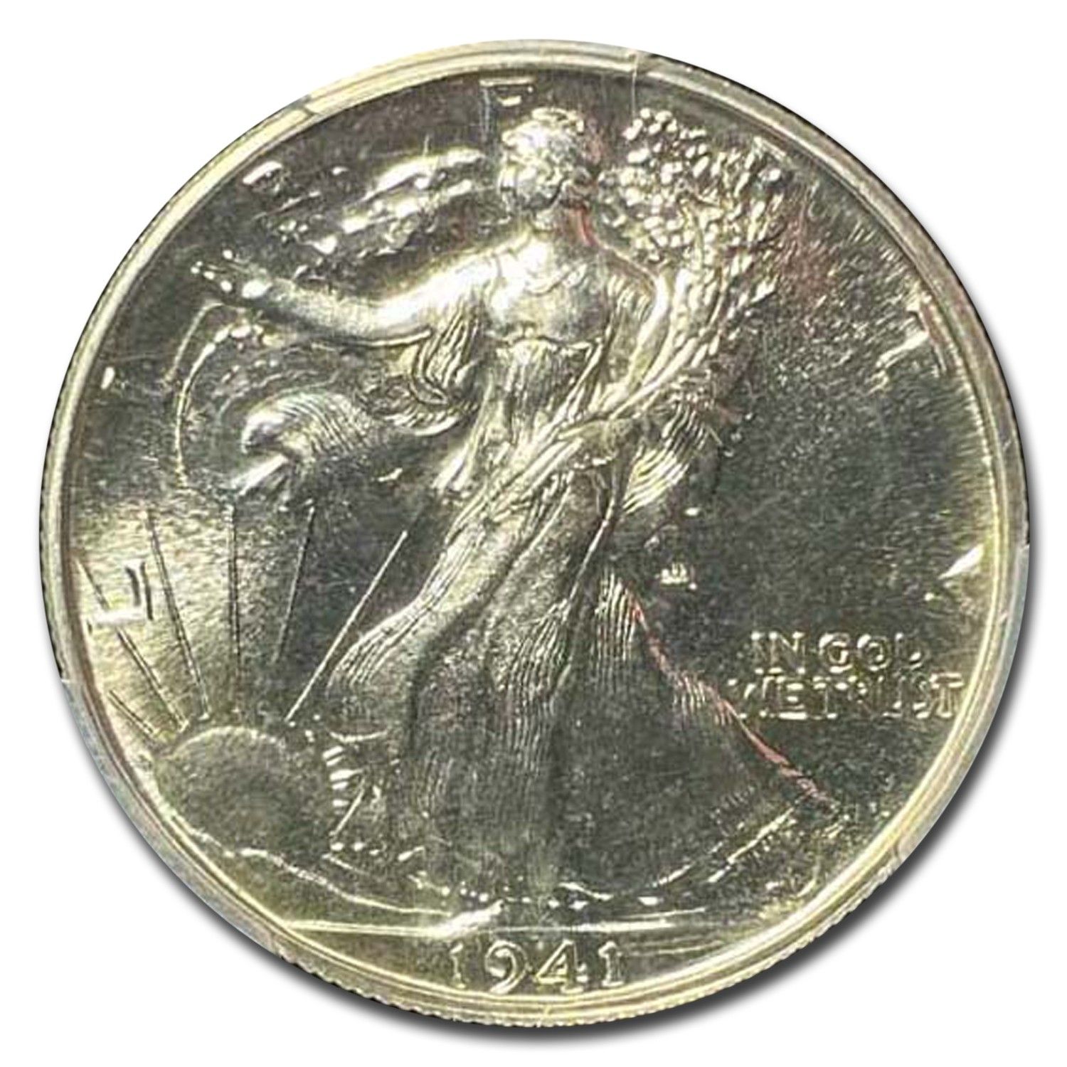 1941年ウォーキング・リバティ・ハーフダラー PR-66 PCGS - メルカリ