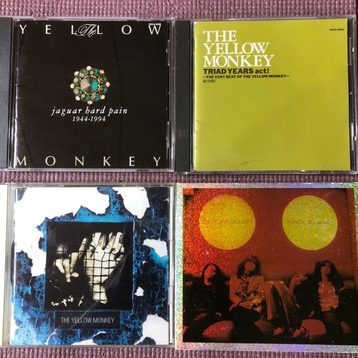 THE YELLOW MONKEY アルバム4点?『jaguar hard pain』?『TRIAD YEARS 