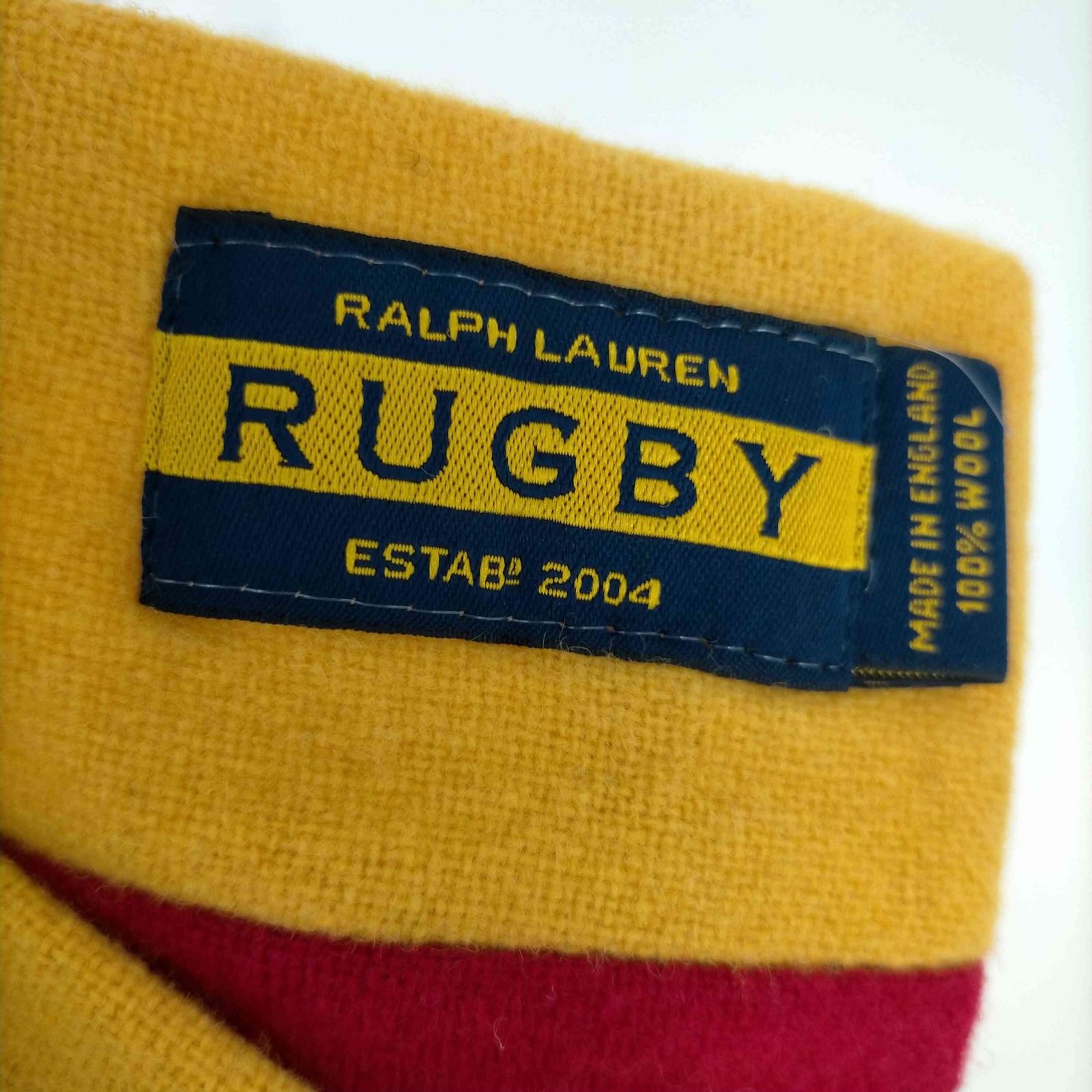 ラグビーラルフローレン Rugby Ralph Lauren MADE IN ENGLAMD 英国製