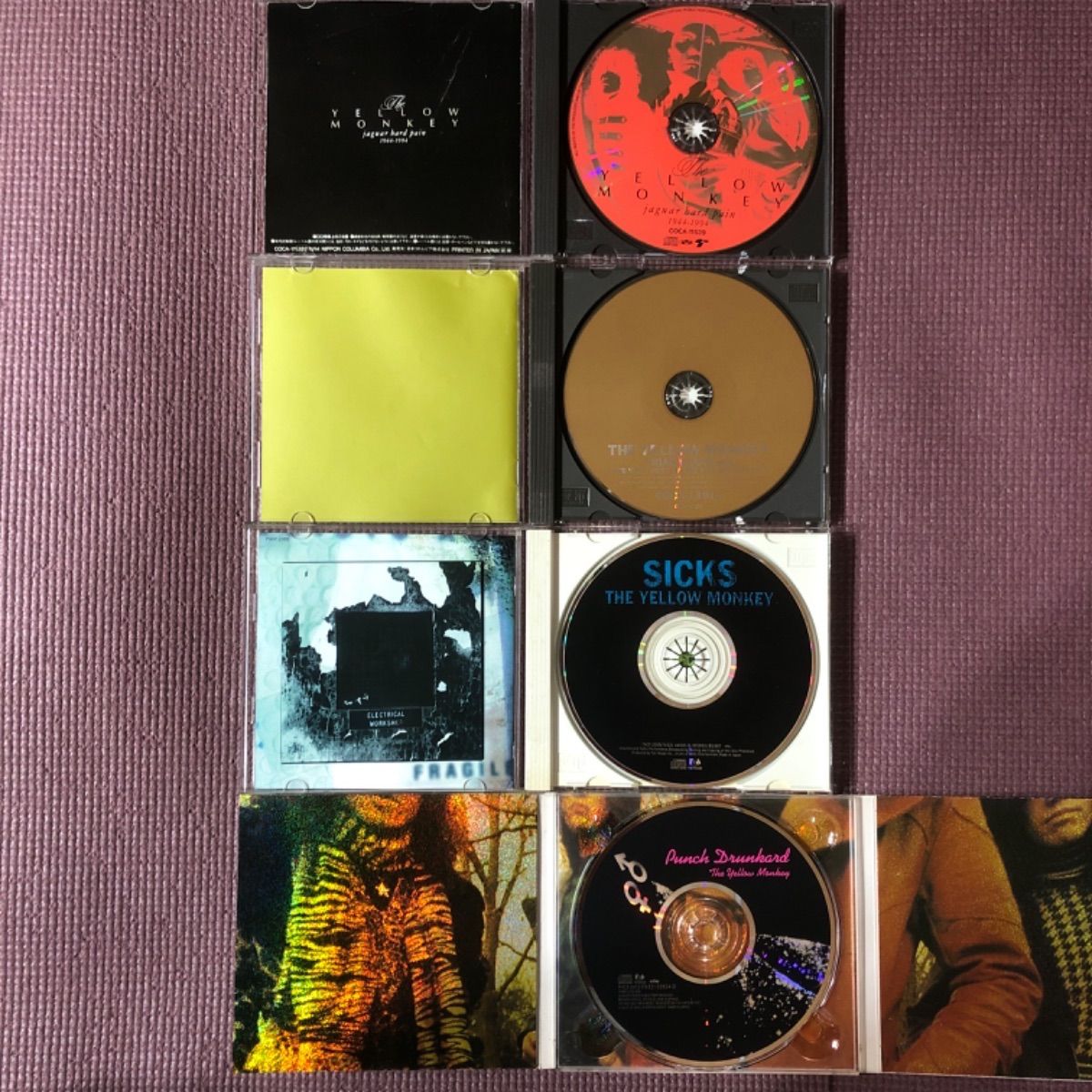 THE YELLOW MONKEY アルバム4点?『jaguar hard pain』?『TRIAD YEARS 