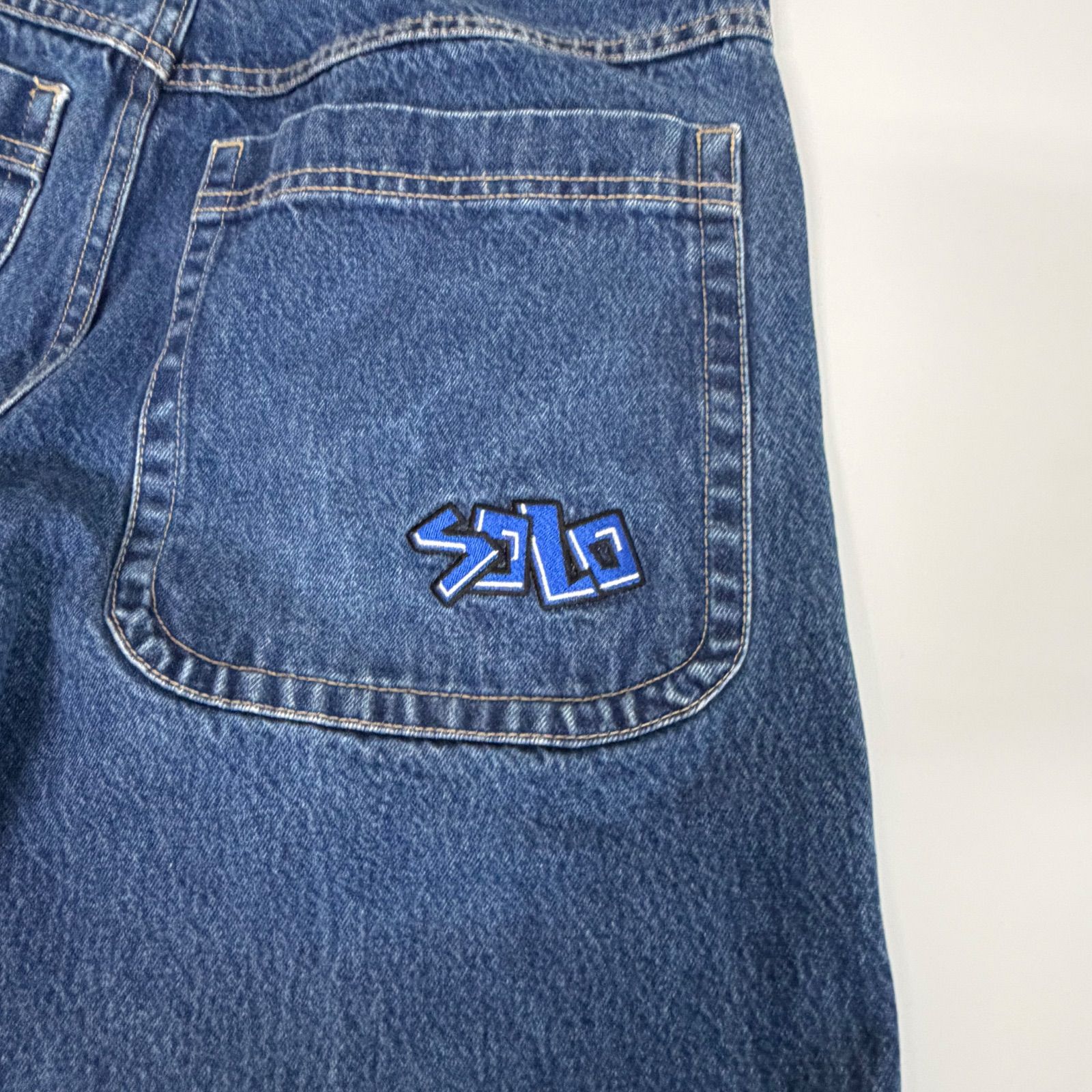 90s. SOLO ワイドストレートデニムパンツ デッドストック 90s SOLO