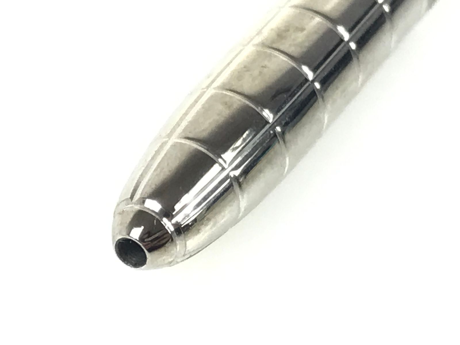 ルイ・ヴィトン LOUIS VUITTON ボールペン 回転式 筆記OK シルバー