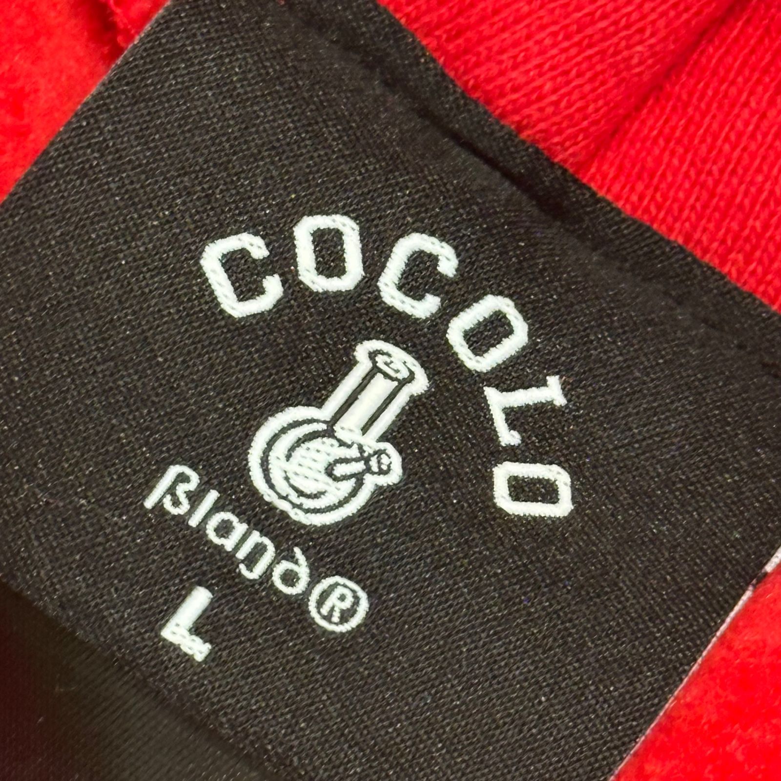 COCOLOBLAND ココロブランド Big Logo Print Pullover Hoodie ビッグ ロゴ プリント プルオーバー パーカー L レッド - メルカリ