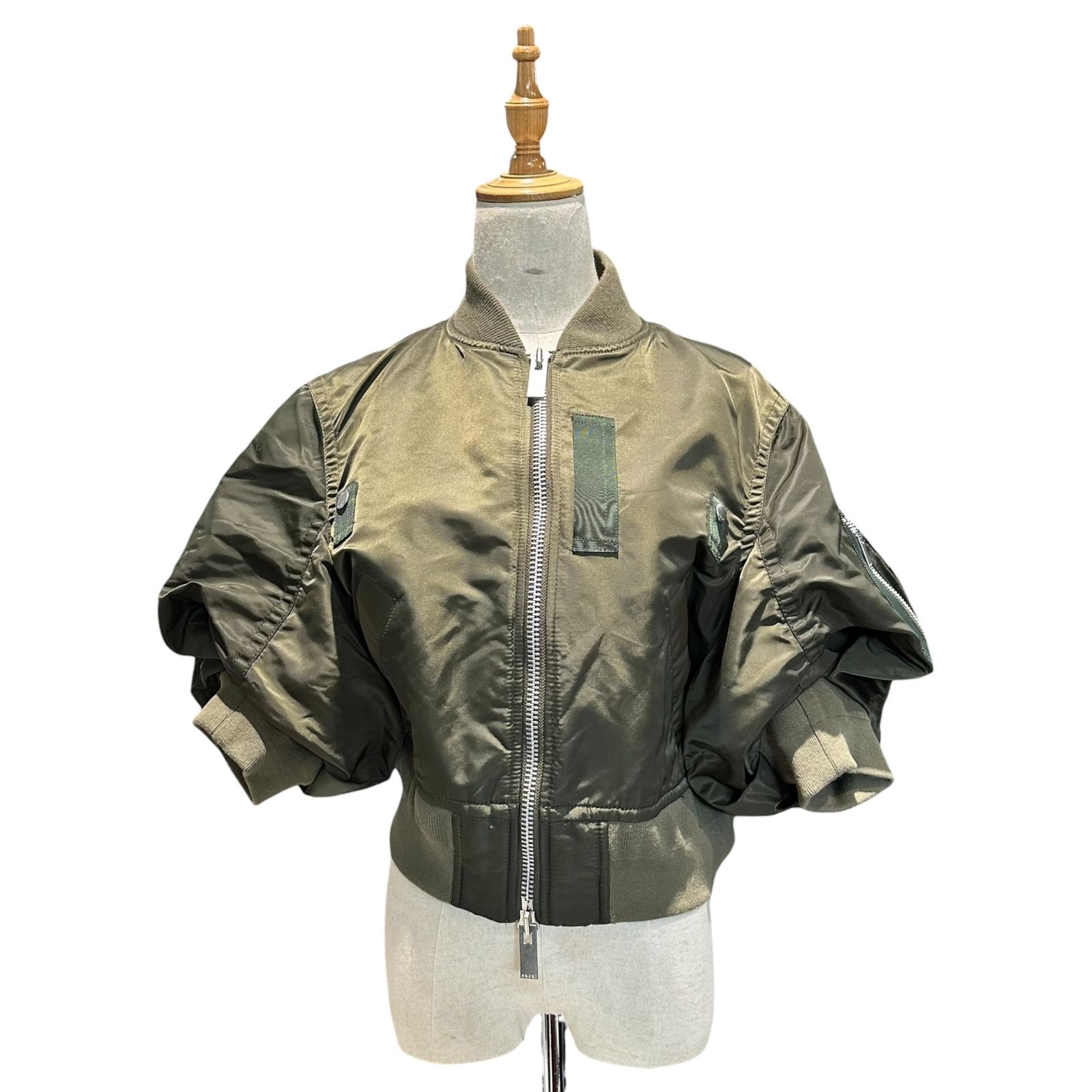 sacai(サカイ) 22SS Nylon Twill Short Bomber Jacket ナイロンツイル 