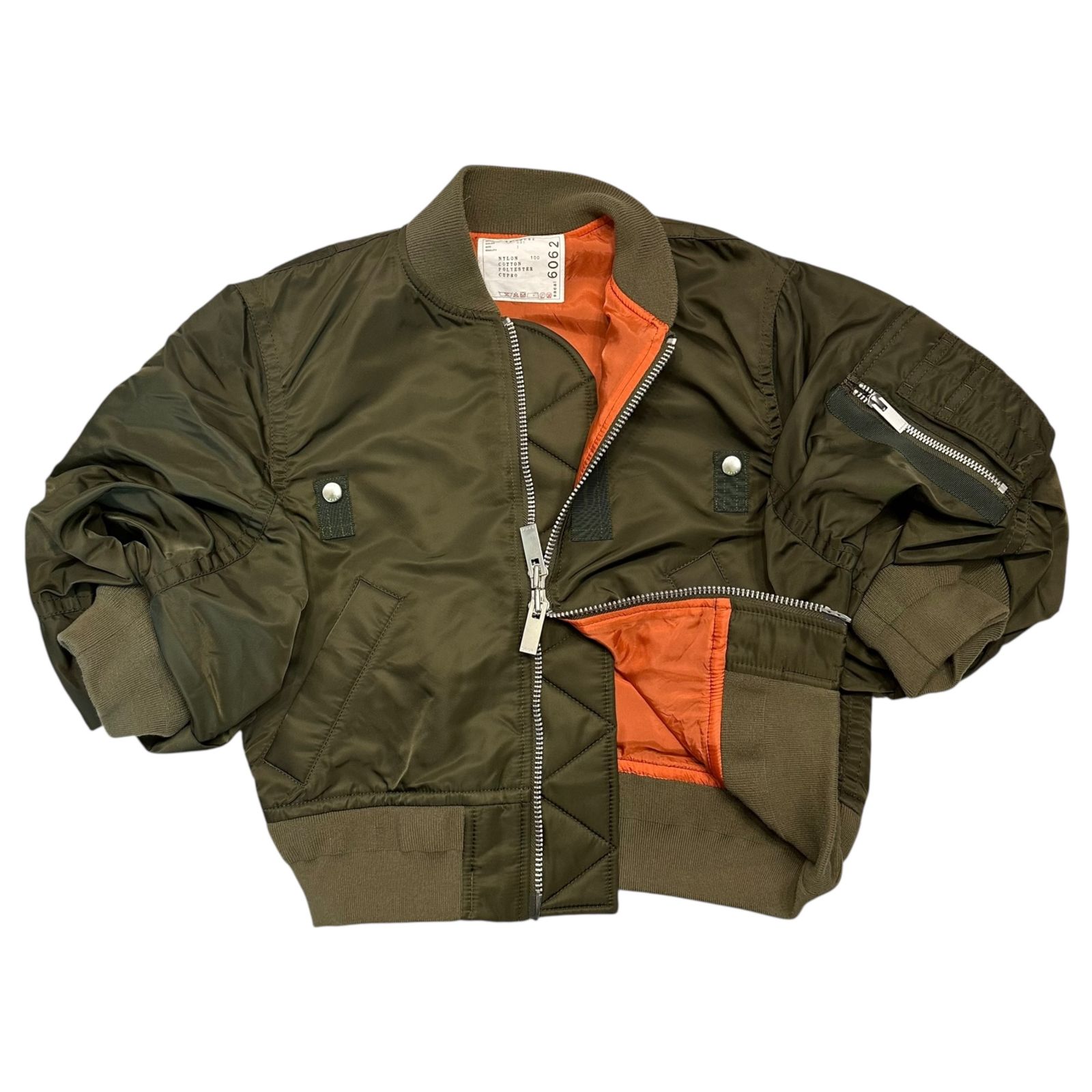 sacai(サカイ) 22SS Nylon Twill Short Bomber Jacket ナイロンツイル