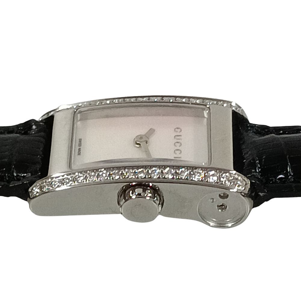 GUCCI グッチ 8600L Gメトロ ダイヤベゼル シェル文字盤 クォーツ