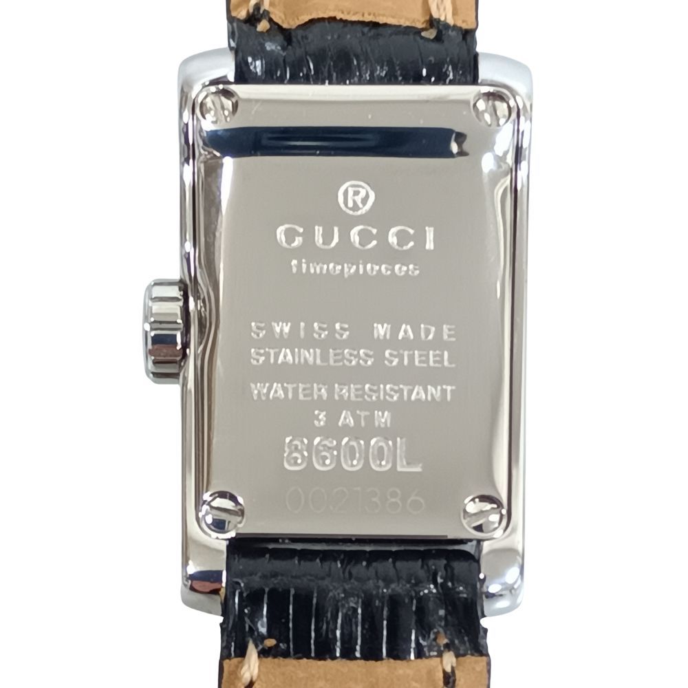 GUCCI グッチ 8600L Gメトロ ダイヤベゼル シェル文字盤 クォーツ
