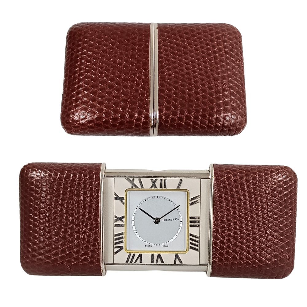 TIFFANY&CO. ティファニー Atlas travel clock アトラス トラベル