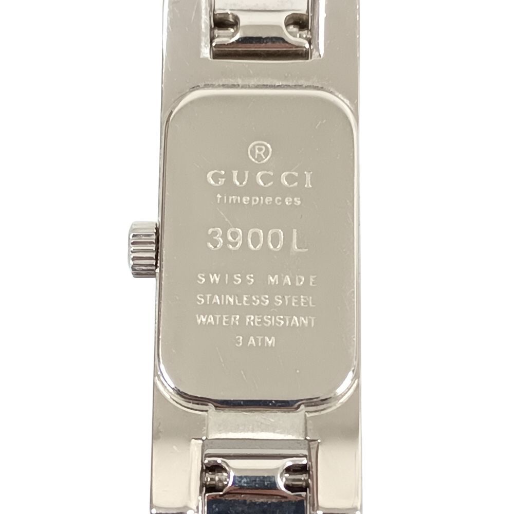 GUCCI グッチ 3900L ダイヤモンドベゼル 26P シェル文字盤 クォーツ