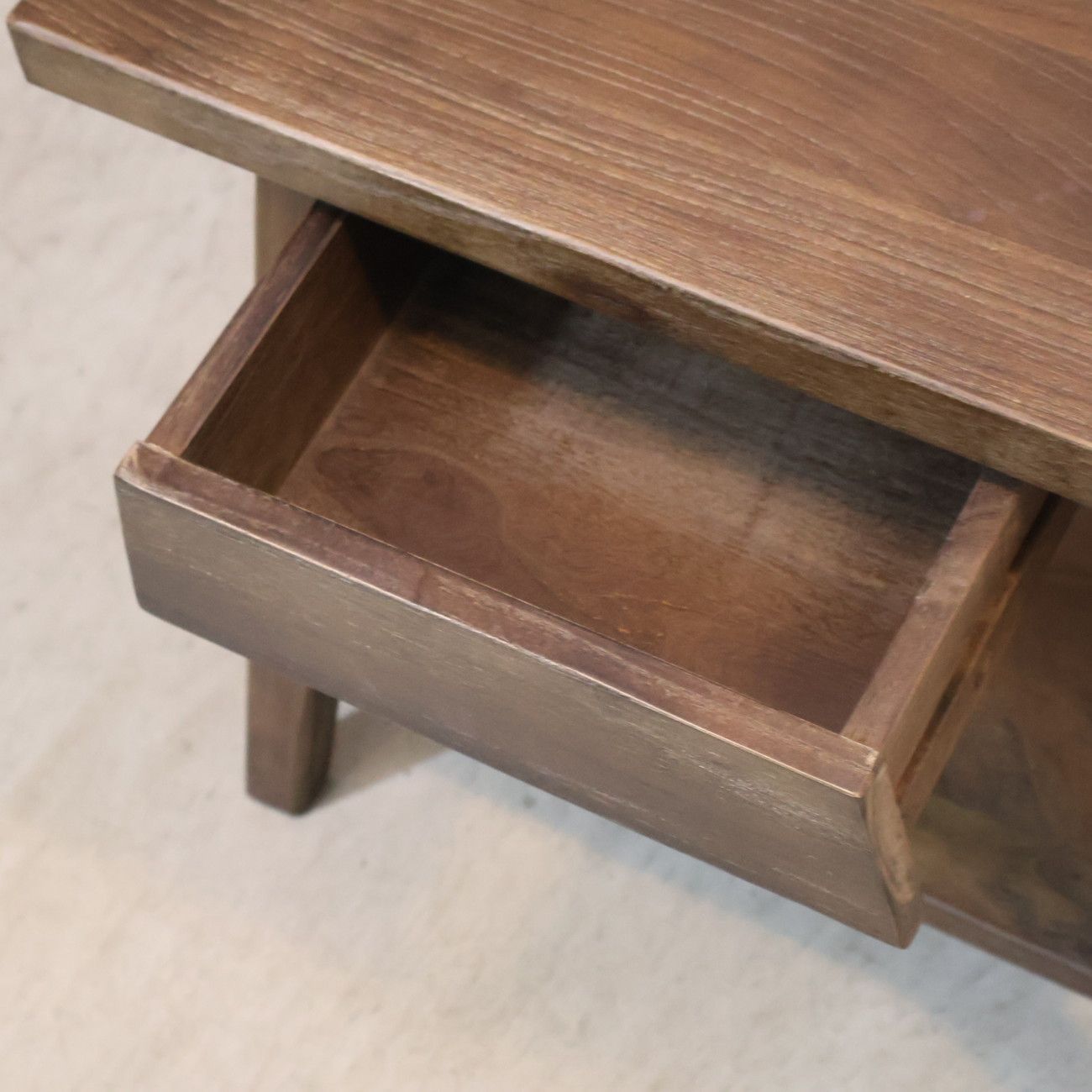 ZARA HOME ザラホーム ウォールナット ウッドナイトテーブル 引き出し