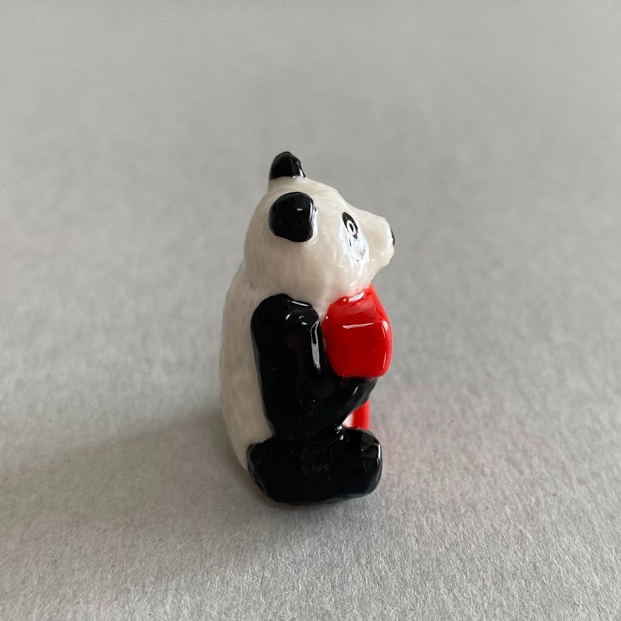 パンダ×ラッキーセブンのフェーブ／幸運を運ぶパンダ／フランス雑貨