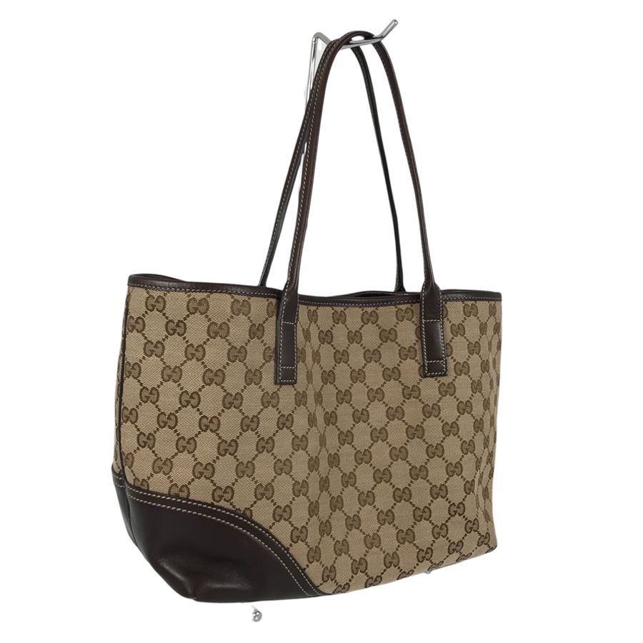 グッチ GUCCI GGキャンバス 169946 キャンバス トートバッグ sh【中古