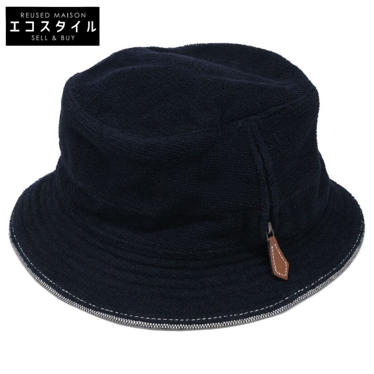 HERMES エルメス MOTSCH モッチ パイル地 バケットハット 58 - メルカリ