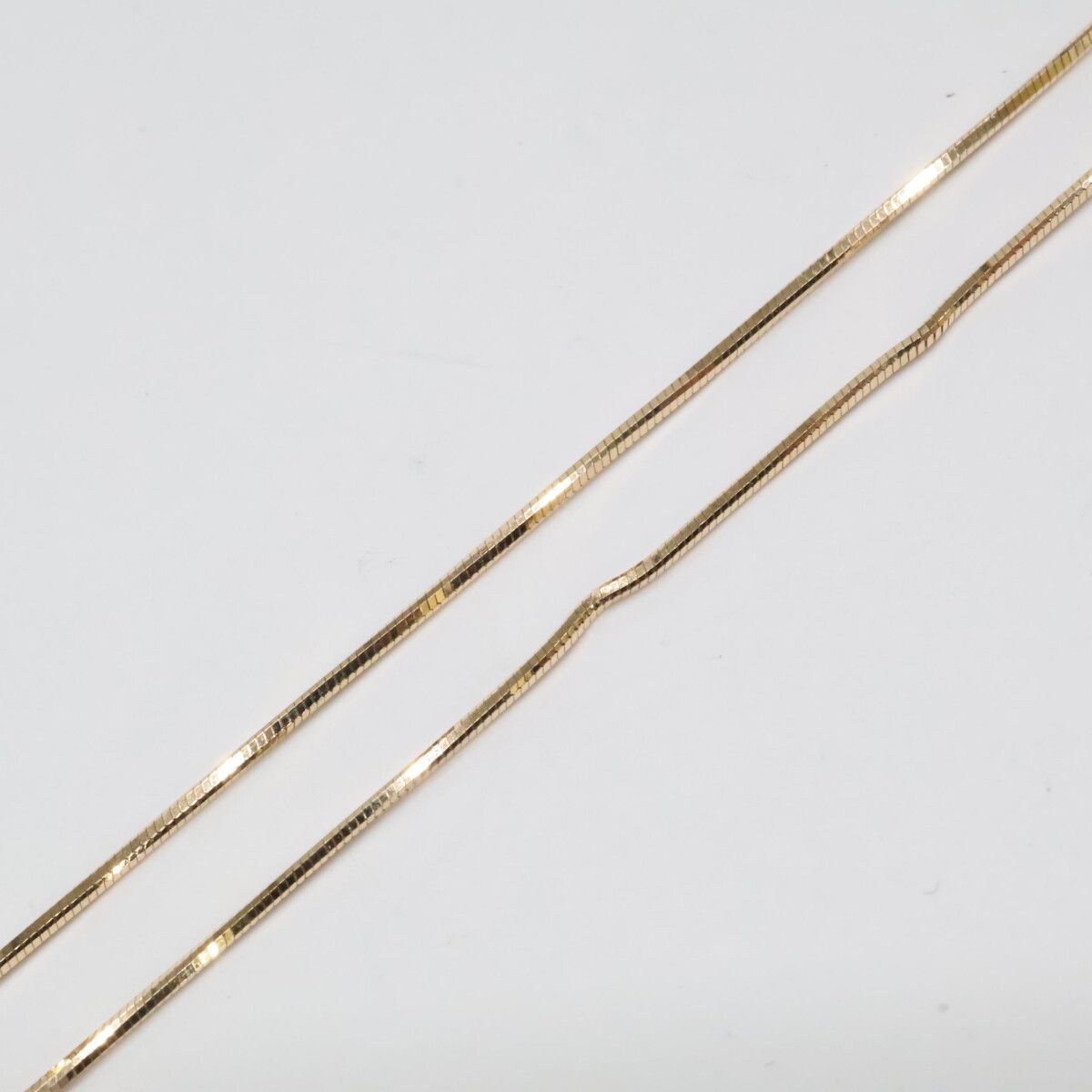 LIDNM リドム 【美品】Llife K10 NECKLACE ライフ スネークチェーン