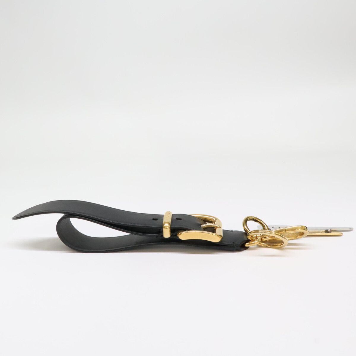 MIUMIU ミュウミュウ 5TL845 2AIX F0002 CITY CALF Leather Key Ring
