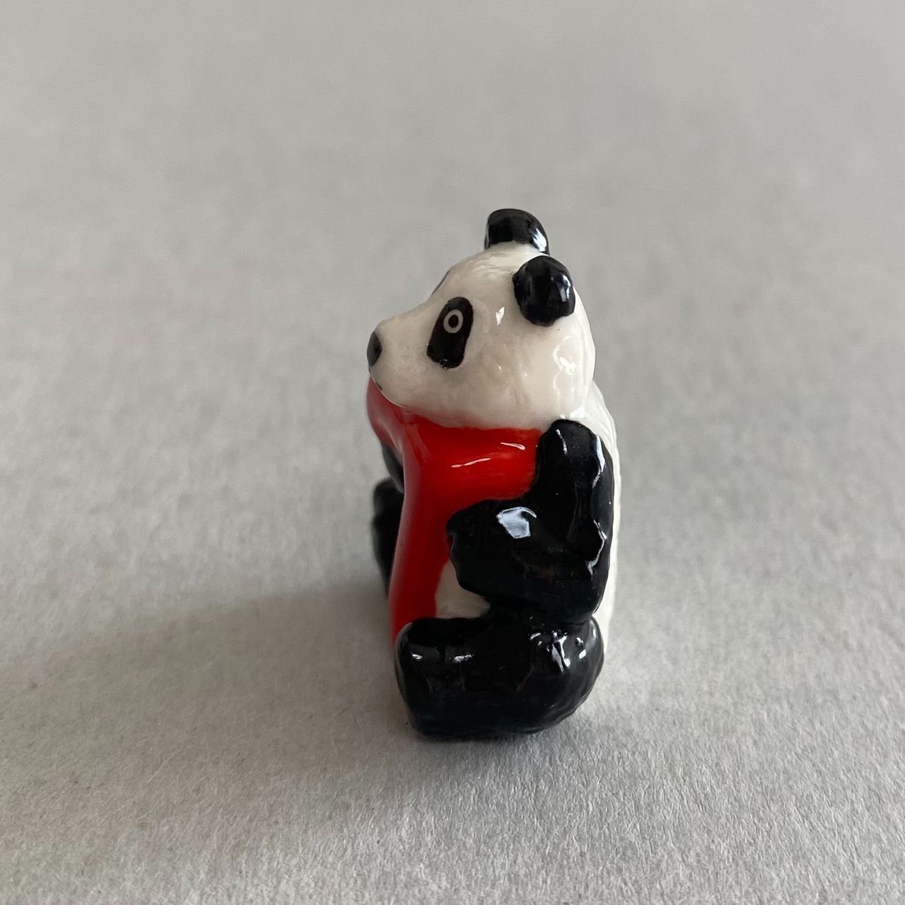 パンダ×ラッキーセブンのフェーブ／幸運を運ぶパンダ／フランス雑貨