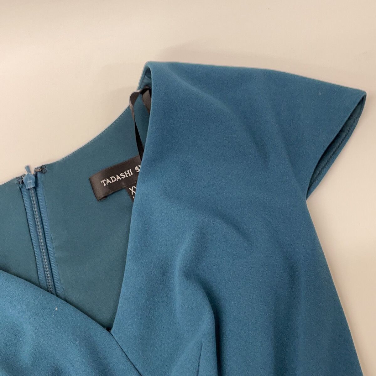 TADASHI SHOJI タダシショージ ﾌﾞﾙｰ ﾄﾞﾚｽﾜﾝﾋﾟｰｽ XXS - メルカリ