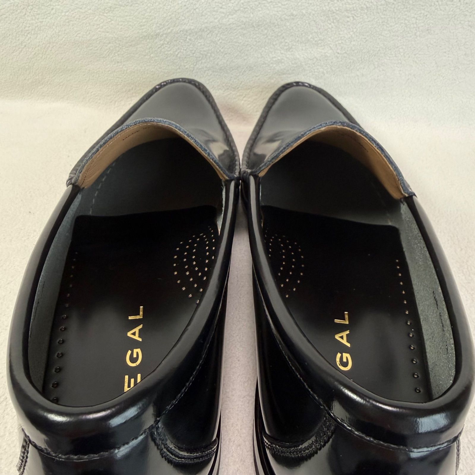 極美品・サイズ28.0✨リーガル 43VR コブラヴァンプ ガラスレザー