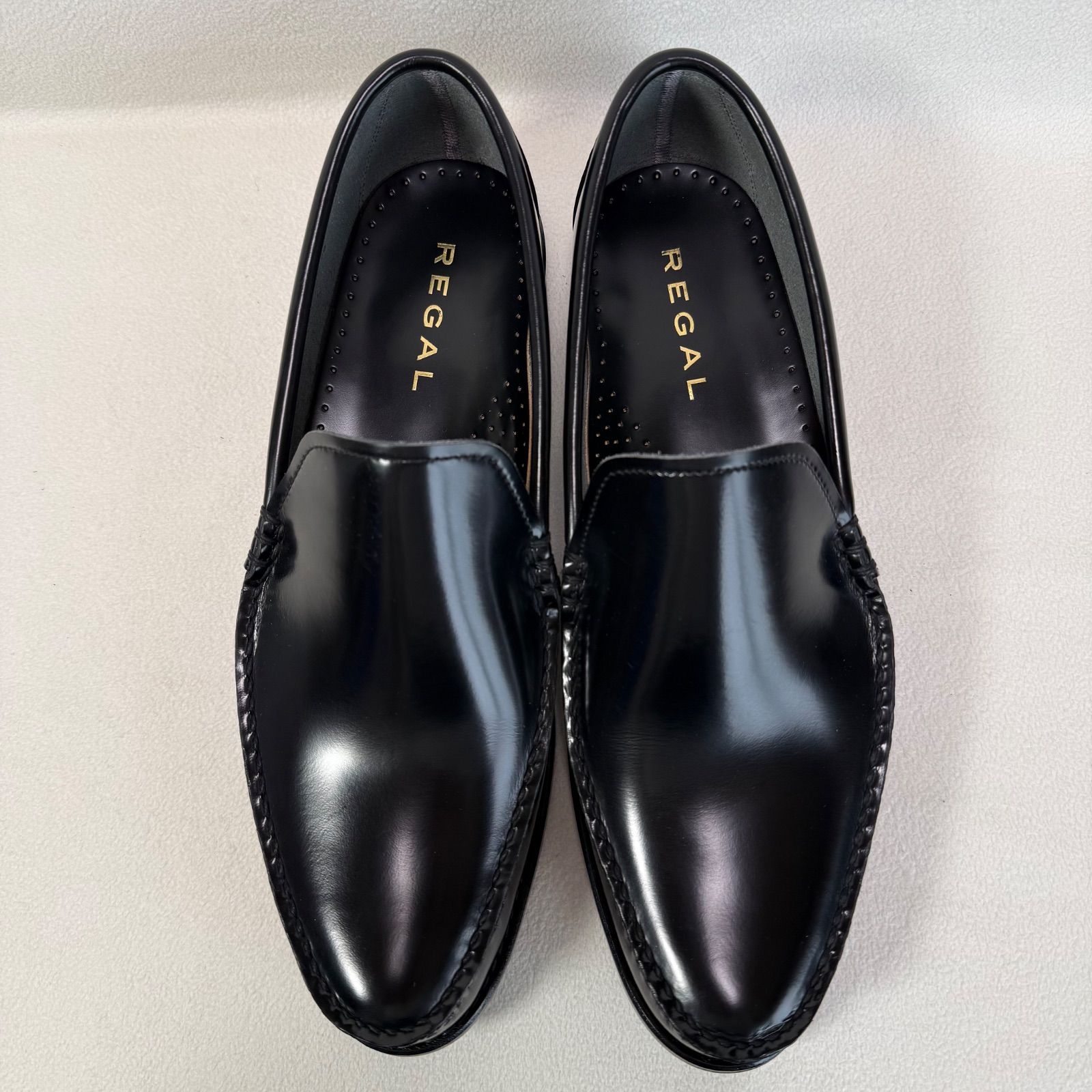 極美品 REGAL コブラヴァンプ ガラスレザー 43VR 26 ローファー 極美品・サイズ28.0✨リーガル 43VR コブラヴァンプ ガラスレザー