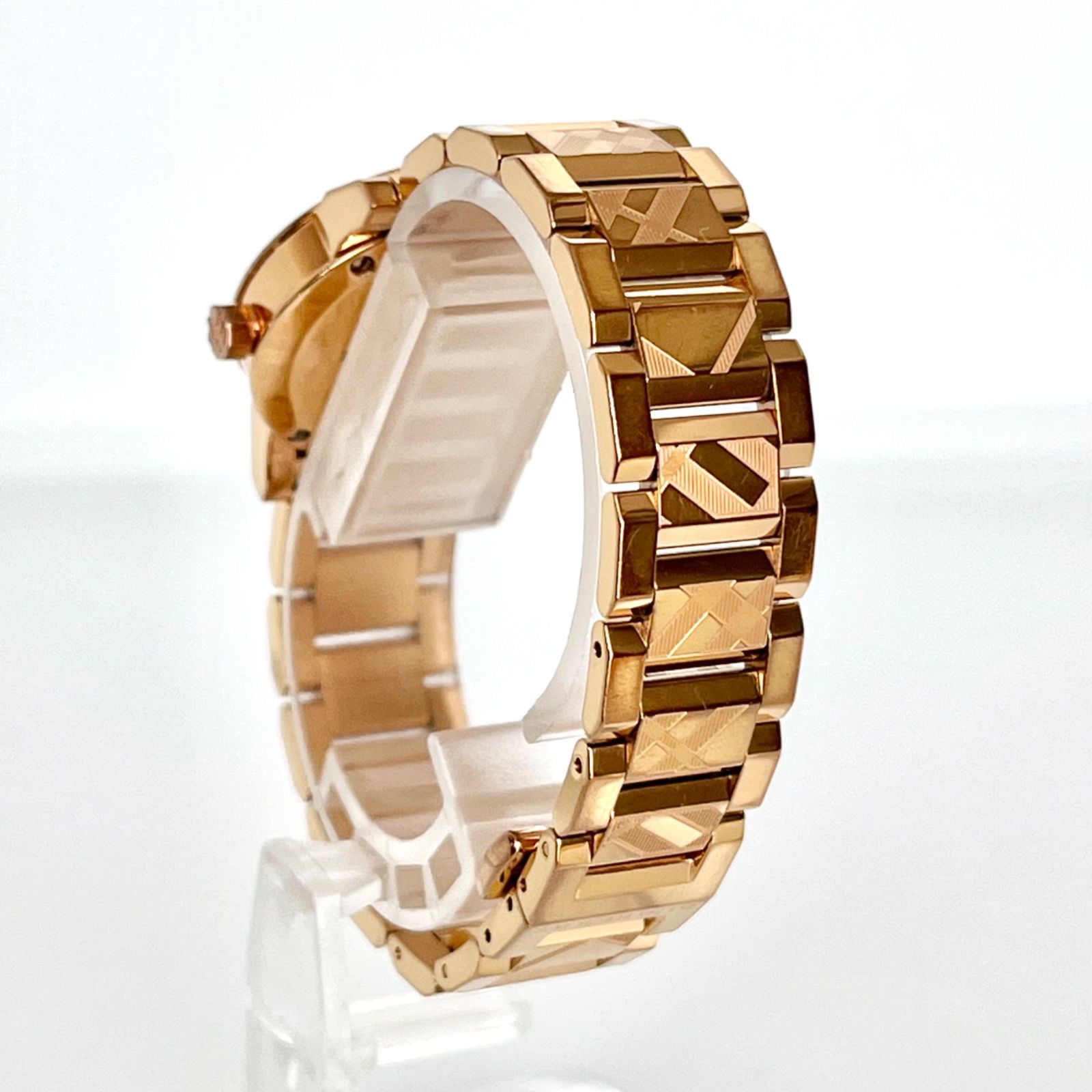 美品 稼動品 Burberrys バーバリーズ レディース腕時計 ゴールド バーバリー BU9235 レディース 腕時計 磨き済み 美品】BURBERRY 電池