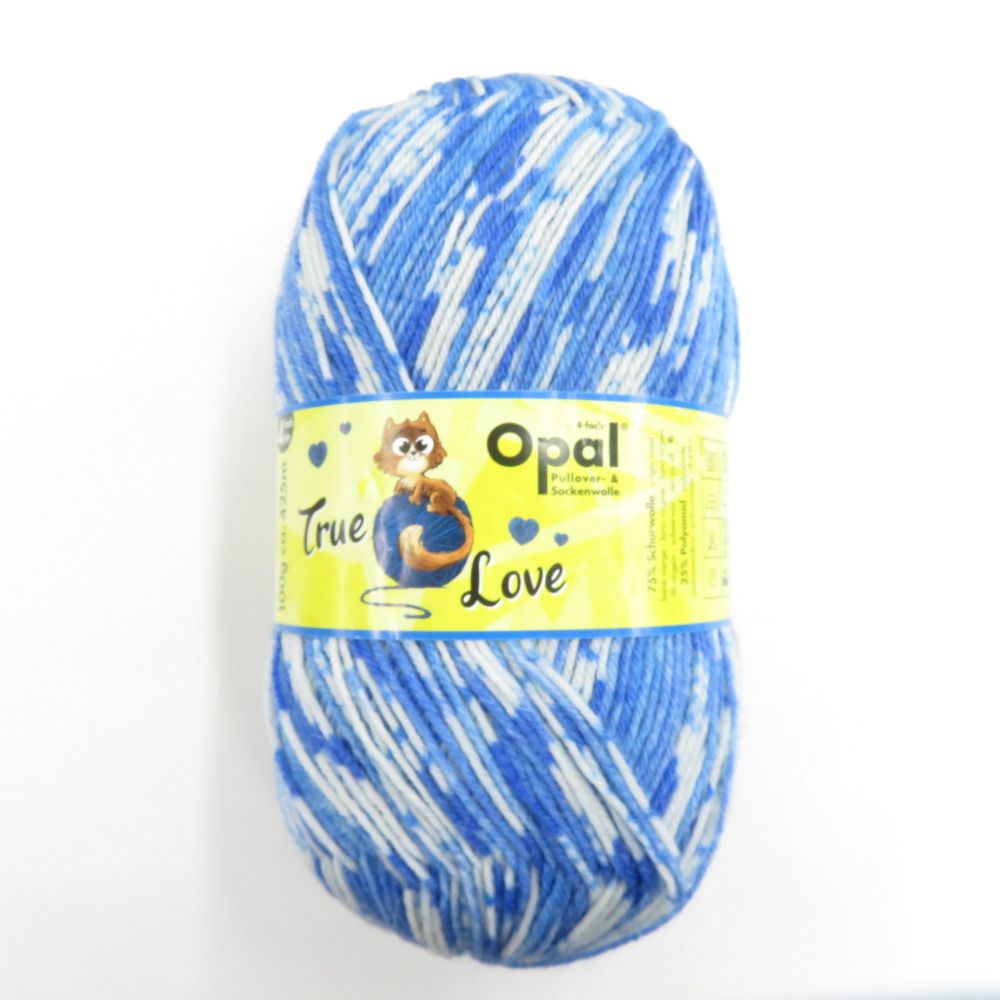 毛糸 【復刻版】Opal オパール トゥルーラヴ 4ply/4本撚り 9862番色