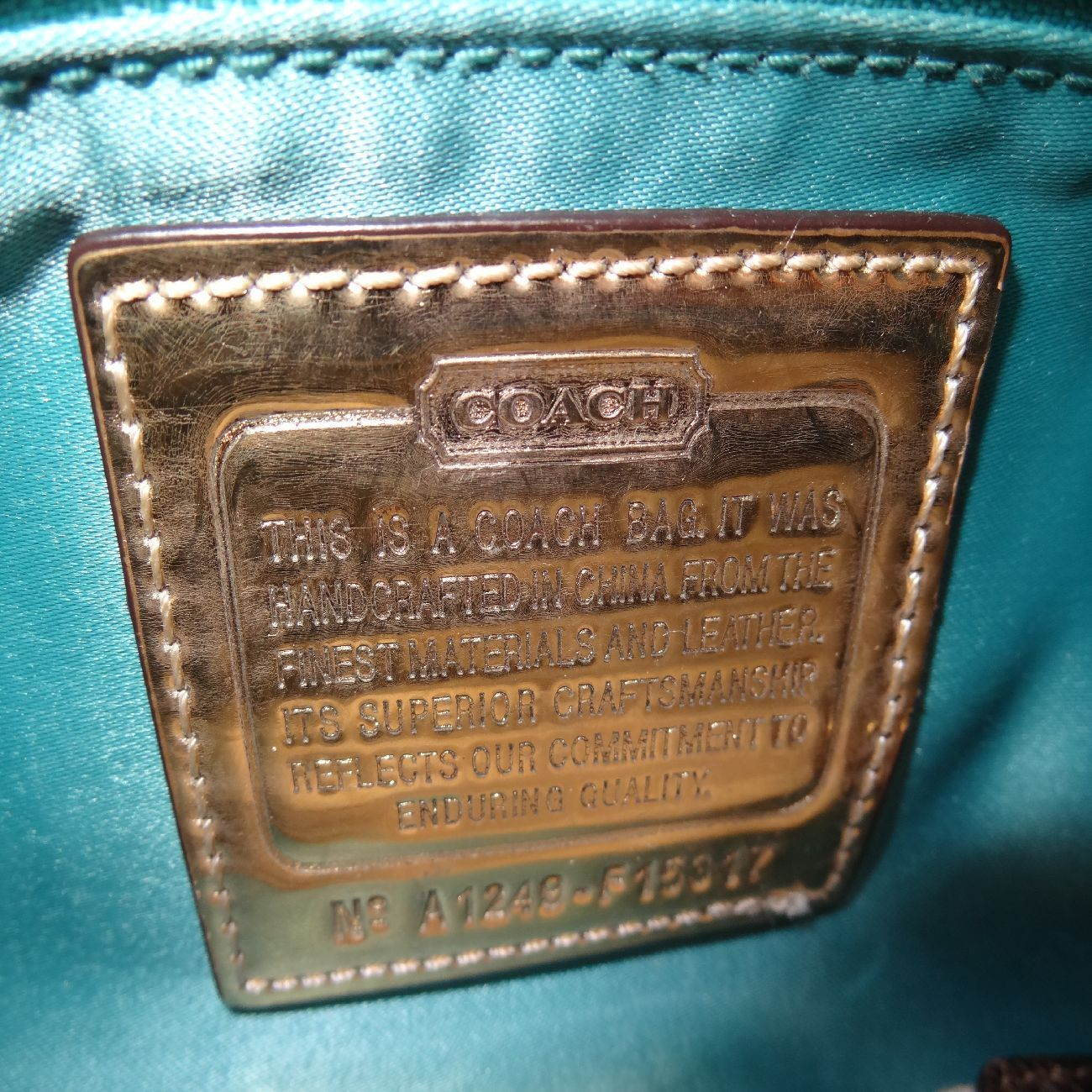 COACH コーチ 2WAY ハンドバッグ ショルダーバッグ シグネチャー 