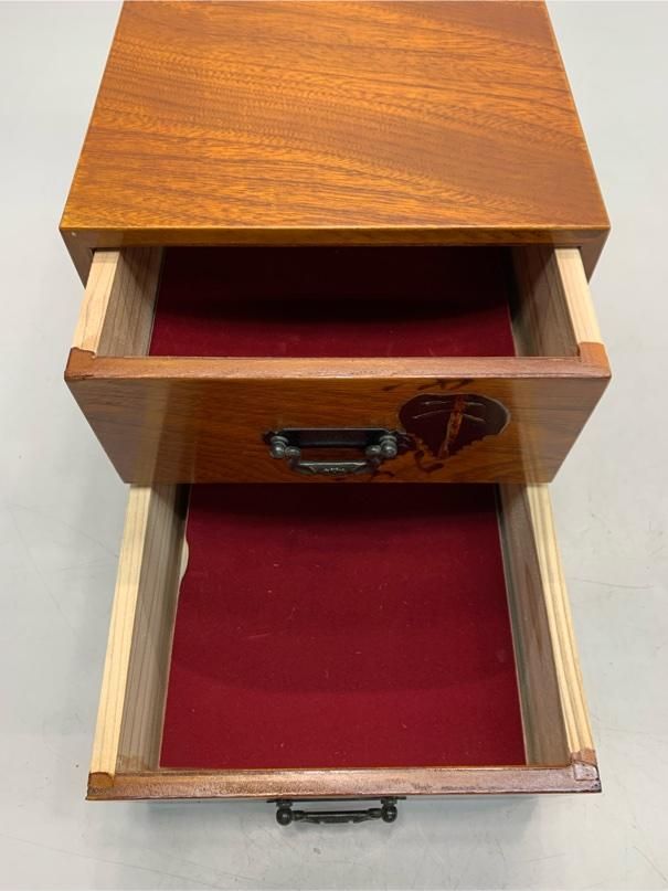 アンティーク小物入れ ジュエリーボックス 昭和レトロ ヴィンテージ