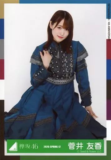 中古】生写真(乃木坂46) 菅井友香/座り/2020-SPRING-12/欅坂46ランダム